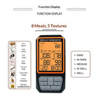 Long Range Wireless Meat Thermometer for Grilling and Smoking with 4 Probes BBQ Grill Kitchen Food Cooking Digital Thermometer for Meat