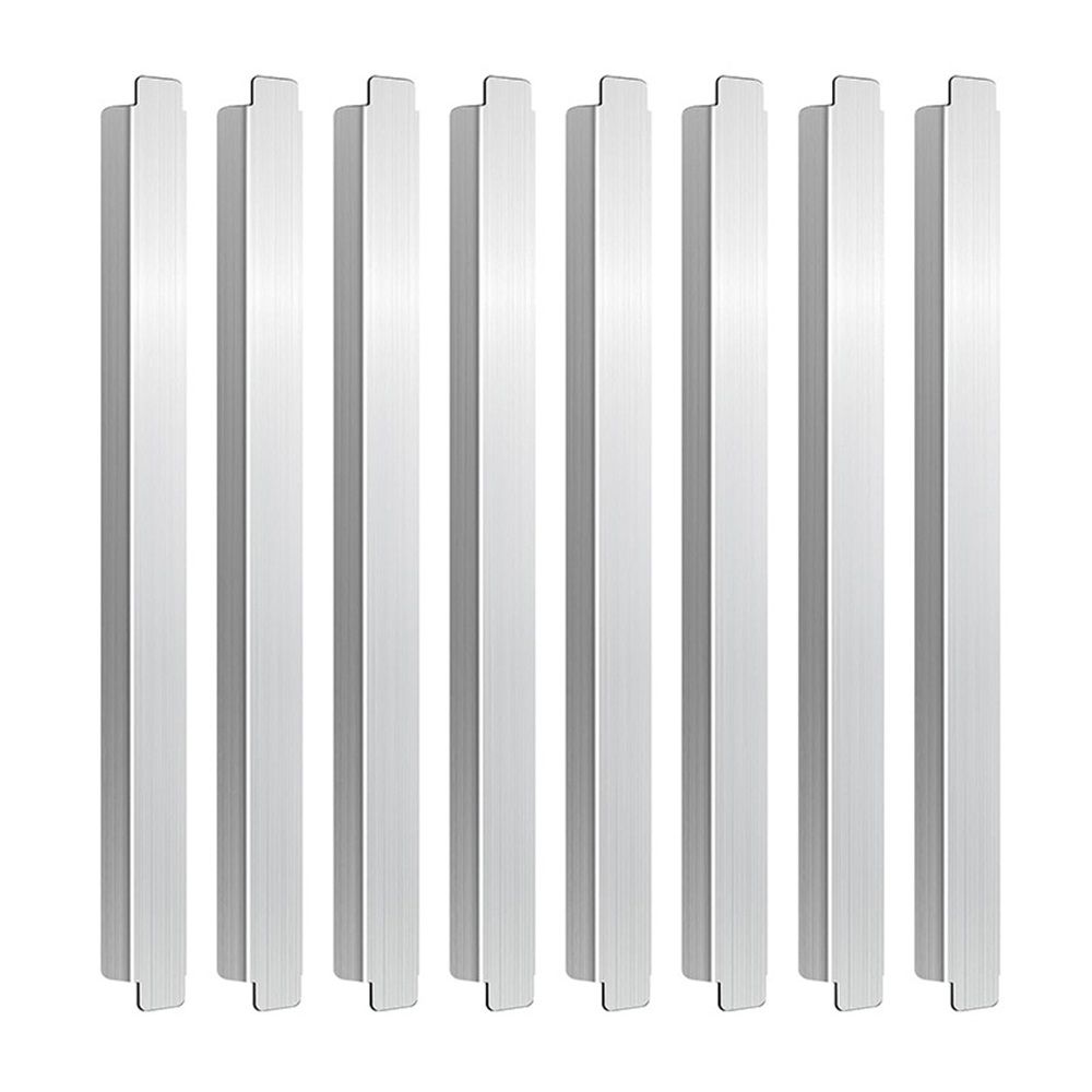 8-Pack 12.6 inch Steam Table Adapter Bars – Durable Divider Rods for Hotel Pan Configuration, Fits Full or Fractional Size Pans, Commercial Kitchen Use