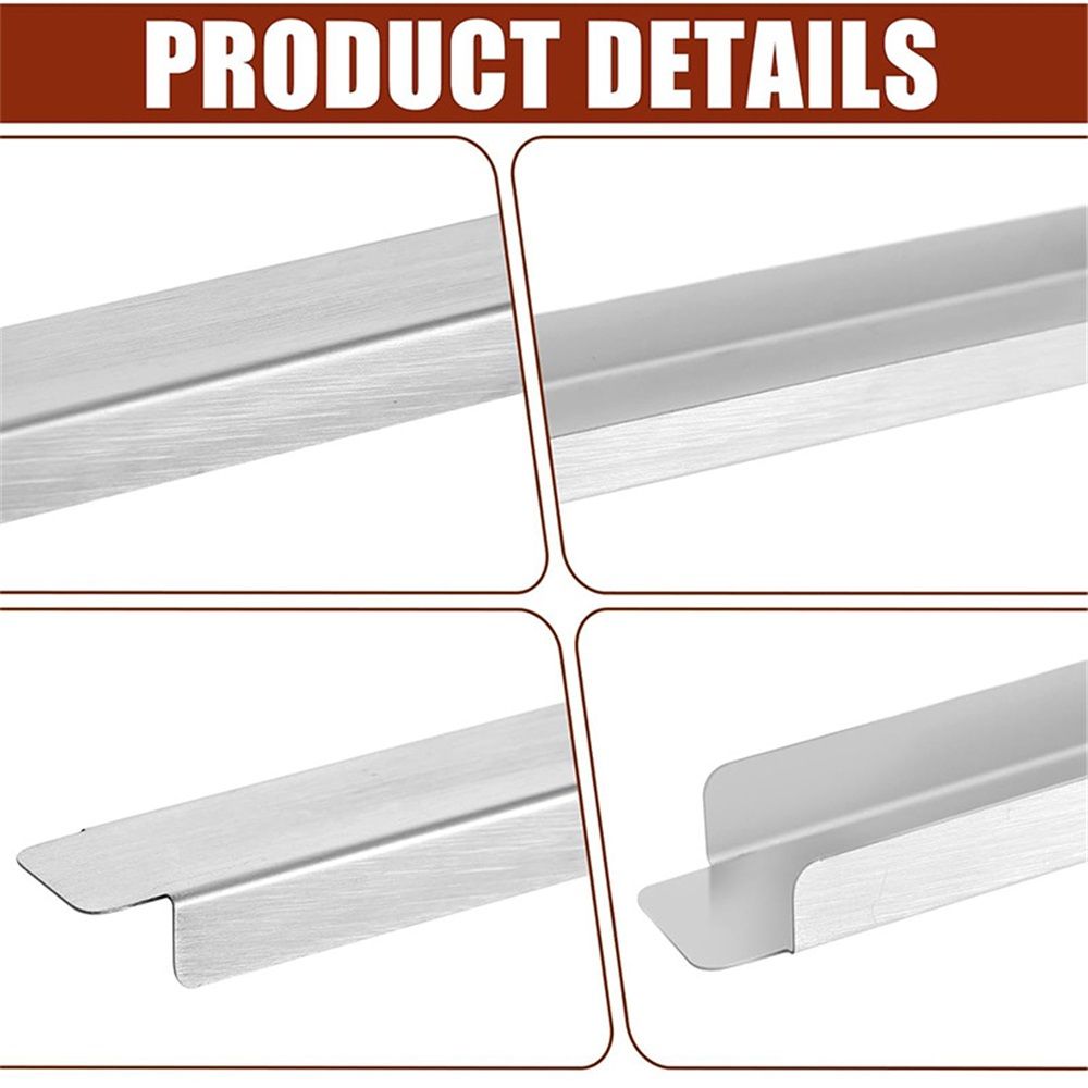 8-Pack 12.6 inch Steam Table Adapter Bars – Durable Divider Rods for Hotel Pan Configuration, Fits Full or Fractional Size Pans, Commercial Kitchen Use