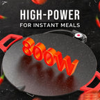 Smokeless Indoor Electric Grill & Nonstick Griddle – Compact, Fast-Heating Tabletop Grill