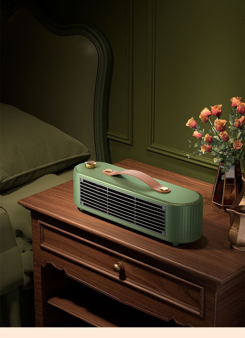 White Desktop Space Heater 03