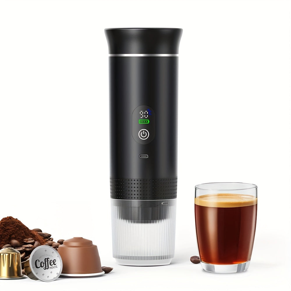 Portable 20Bar High - Pressure Extraction Coffee Machine, 80ml - Flavour Fushion Cooking Shop