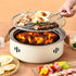 Portable mini tabletop barbecue grill, made of stainless steel - Flavour Fushion Cooking Shop
