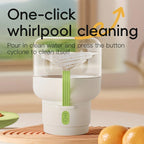 Portable multifunctional large-capacity tumbler -juicing, baby food, and ice crushing.