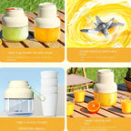 Portable multifunctional large-capacity tumbler -juicing, baby food, and ice crushing.