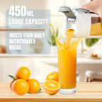 （white)Portable USB Charging Blender & Juicer - Easy to Clean Capacity Ranging from 10.14 oz to 16.91 oz