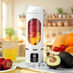 （white)Portable USB Charging Blender & Juicer - Easy to Clean Capacity Ranging from 10.14 oz to 16.91 oz
