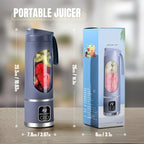 （white)Portable USB Charging Blender & Juicer - Easy to Clean Capacity Ranging from 10.14 oz to 16.91 oz