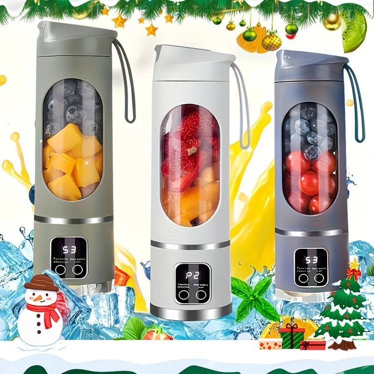 （white)Portable USB Charging Blender & Juicer - Easy to Clean Capacity Ranging from 10.14 oz to 16.91 oz - Flavour Fushion Cooking Shop