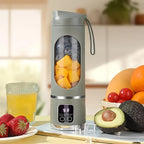 （white)Portable USB Charging Blender & Juicer - Easy to Clean Capacity Ranging from 10.14 oz to 16.91 oz