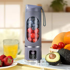 （white)Portable USB Charging Blender & Juicer - Easy to Clean Capacity Ranging from 10.14 oz to 16.91 oz