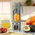 （Green)Portable USB Charging Blender & Juicer - Easy to Clean, Suitable for Fruit and Vegetable Drinks, Smoothies - Capacity Ranging from 10.14 oz to 16.91 oz