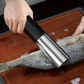 Electric Fish Scaler | Essential for Seafood Kitchens, Suitable for Both Home and Commercial Use, Efficient Descaling Without Splashing, Saves Time and Effort（black)