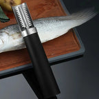 SafeClean Electric Fish Scaler with USB Recharge & Steel Shield