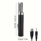 SafeClean Electric Fish Scaler with USB Recharge & Steel Shield