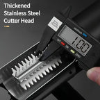 SafeClean Electric Fish Scaler with USB Recharge & Steel Shield