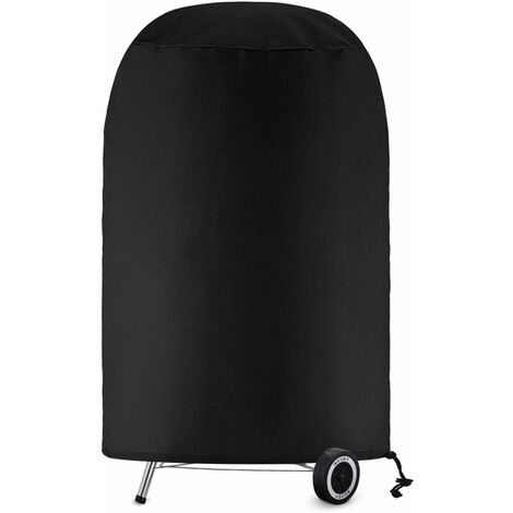 Grill cover, round grill cover, grill cover tarpaulin, grill cover tarpaulin waterproof anti-UV protection (70 x 70 cm), - Flavour Fushion Cooking Shop