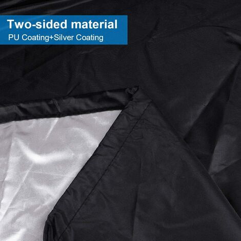 Grill cover, round grill cover, grill cover tarpaulin, grill cover tarpaulin waterproof anti-UV protection (70 x 70 cm), - Flavour Fushion Cooking Shop