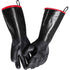 BBQ Gloves Waterproof Heat Resistant Turkey Fryer Cooking Gloves with Non Slip Textured Handle, 18 Inch - Flavour Fushion Cooking Shop