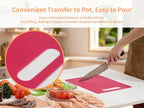 Plastic Cutting Board Set, 3 Pack Small Chopping Boards for Kitchen