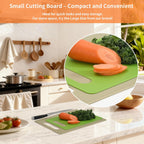 Plastic Cutting Board Set, 3 Pack Small Chopping Boards for Kitchen