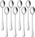 7.5 Inches Stainless Steel Iced Tea Spoons,Set Of 8 Long Stirring Spoons For Coffee - Flavour Fushion Cooking Shop