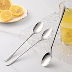 7.5 Inches Stainless Steel Iced Tea Spoons,Set Of 8 Long Stirring Spoons For Coffee