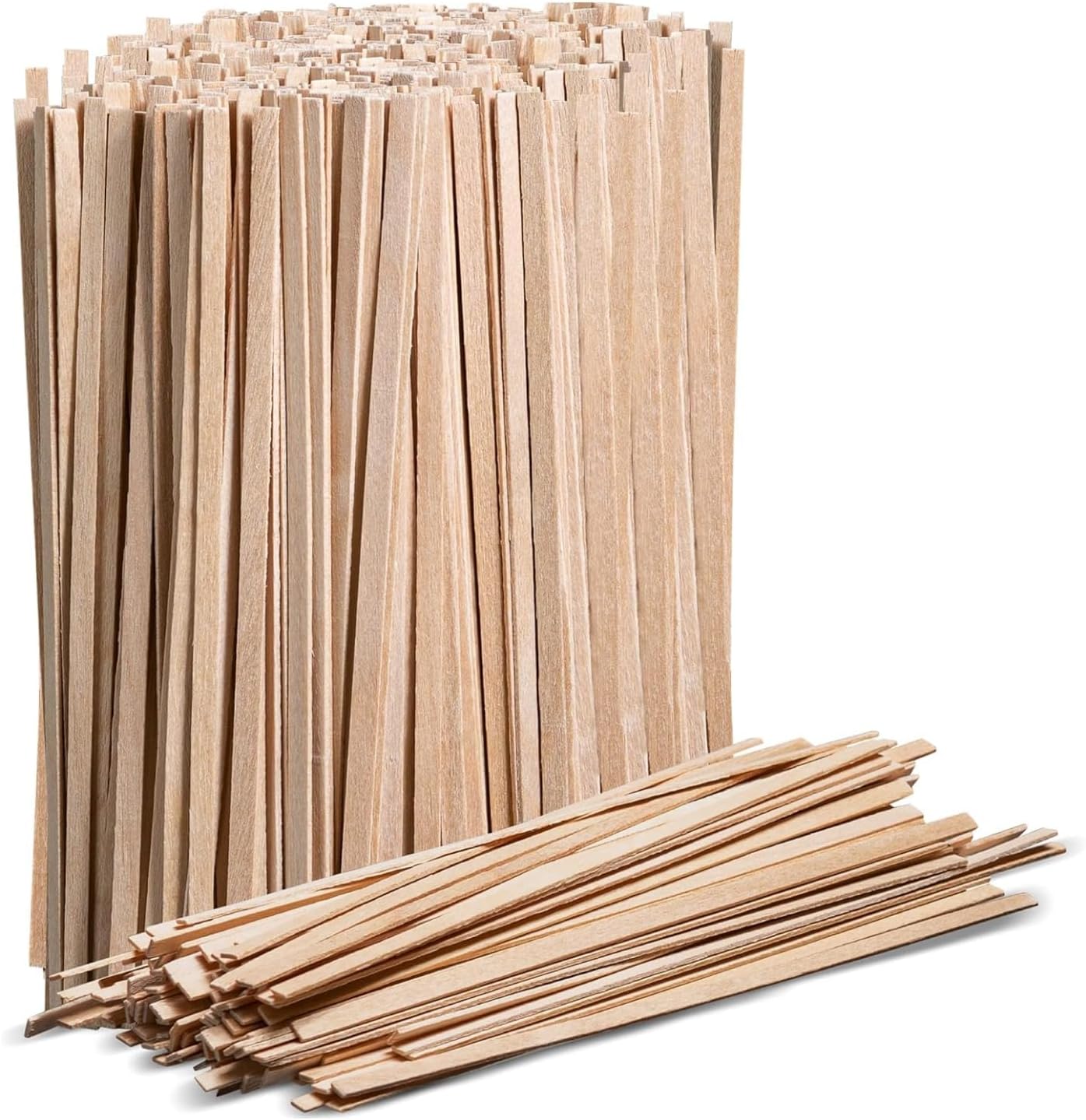 1000 Wooden Coffee Stirrer by  - Disposable 5.5 inches Long Wooden Stir Sticks for Coffee and Cocktails - Smooth, Splinter-Free Beverage Mixers - Ideal for Cafe, Bars and Drink Stations