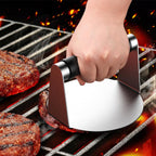 Smash Burger Press, Hamburger Smasher Tool for Griddle, Stainless Steel