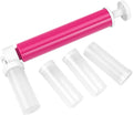 1 kit Manual Airbrush for Cakes with 4 Pcs Tube, Airbrush Pump Coloring Spray Gun