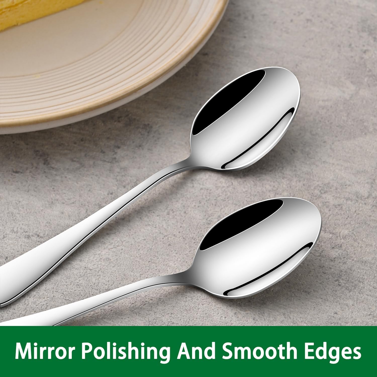 Small Teaspoon,5.5 Inches Stainless Steel Tea Spoons Set Of 8,Espresso Spoon,Durable Dishwasher Safe Small Coffee Spoons,Mini Demitasse Spoon For Dessert