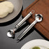 2 Piece Stainless Steel Manual Noodle Cutter Set Essential Kitchen Tool for Home Use - Flavour Fushion Cooking Shop