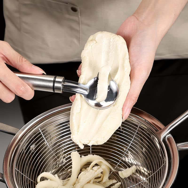 2 Piece Stainless Steel Manual Noodle Cutter Set Essential Kitchen Tool for Home Use - Flavour Fushion Cooking Shop