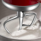 K45B Stainless Steel Flat Beater for Kitchenaid 4.5-5 Quart Tilt Head Stand Mixer, Polished Paddle Attachment for KitchenAid Mixer by ，Dishwasher Safe