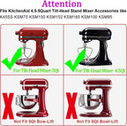 K45B Stainless Steel Flat Beater for Kitchenaid 4.5-5 Quart Tilt Head Stand Mixer, Polished Paddle Attachment for KitchenAid Mixer by ，Dishwasher Safe