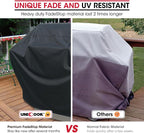 Heavy Duty Waterproof Barbecue Gas Grill Cover, 65-inch BBQ Cover