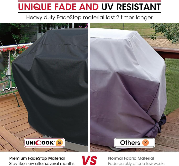 Heavy Duty Waterproof Barbecue Gas Grill Cover, 65-inch BBQ Cover - Flavour Fushion Cooking Shop