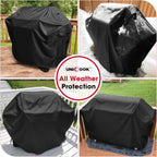 Grill Cover 60 Inch, Heavy Duty Waterproof Gas Grill Cover for Outside 58" Wide