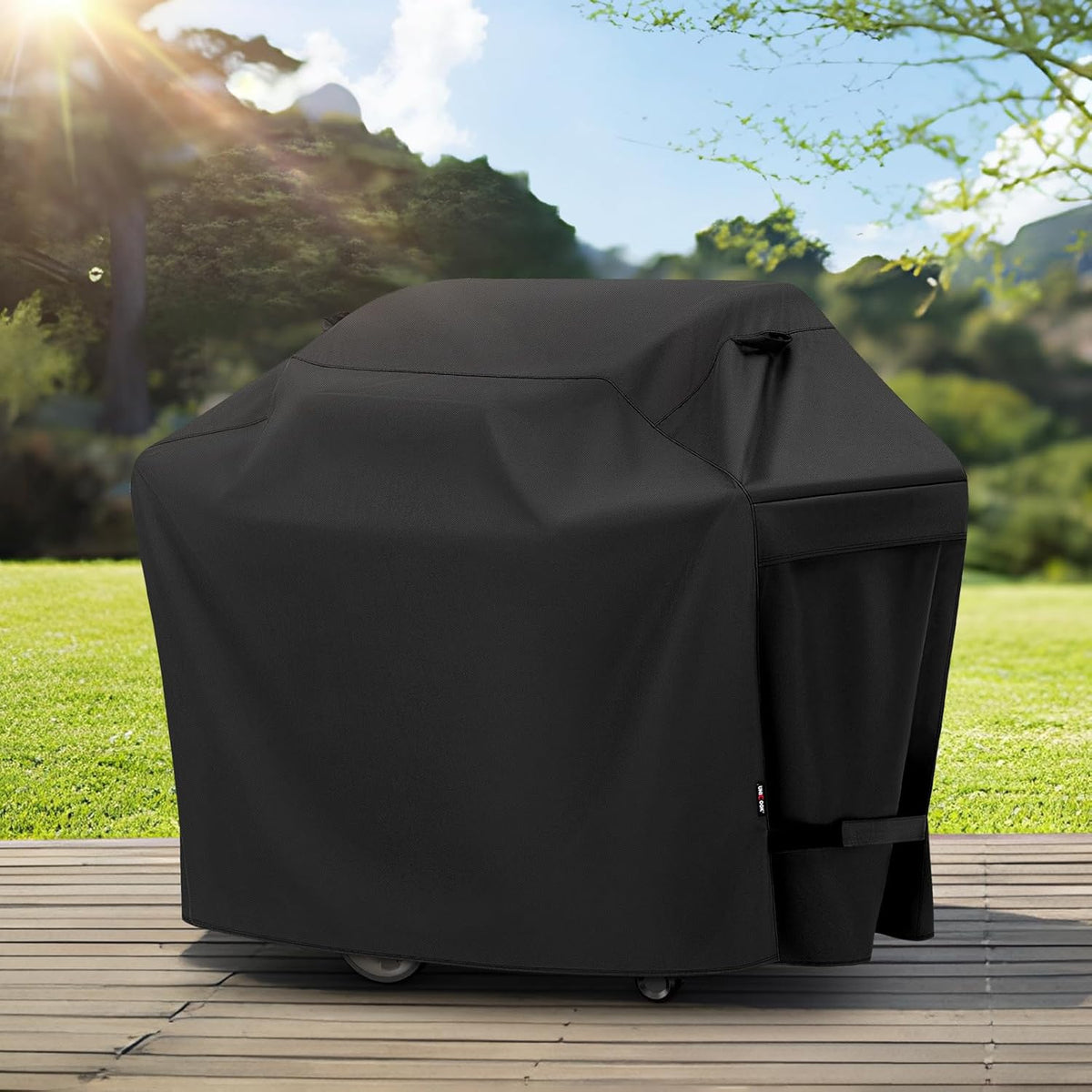 Grill Cover 60 Inch, Heavy Duty Waterproof Gas Grill Cover for Outside 58" Wide - Flavour Fushion Cooking Shop