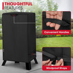 30 Inch Electric Smoker Cover for Masterbuilt, Heavy Duty Waterproof Vertical Smoker BBQ 18" W x 17" D x 33" H