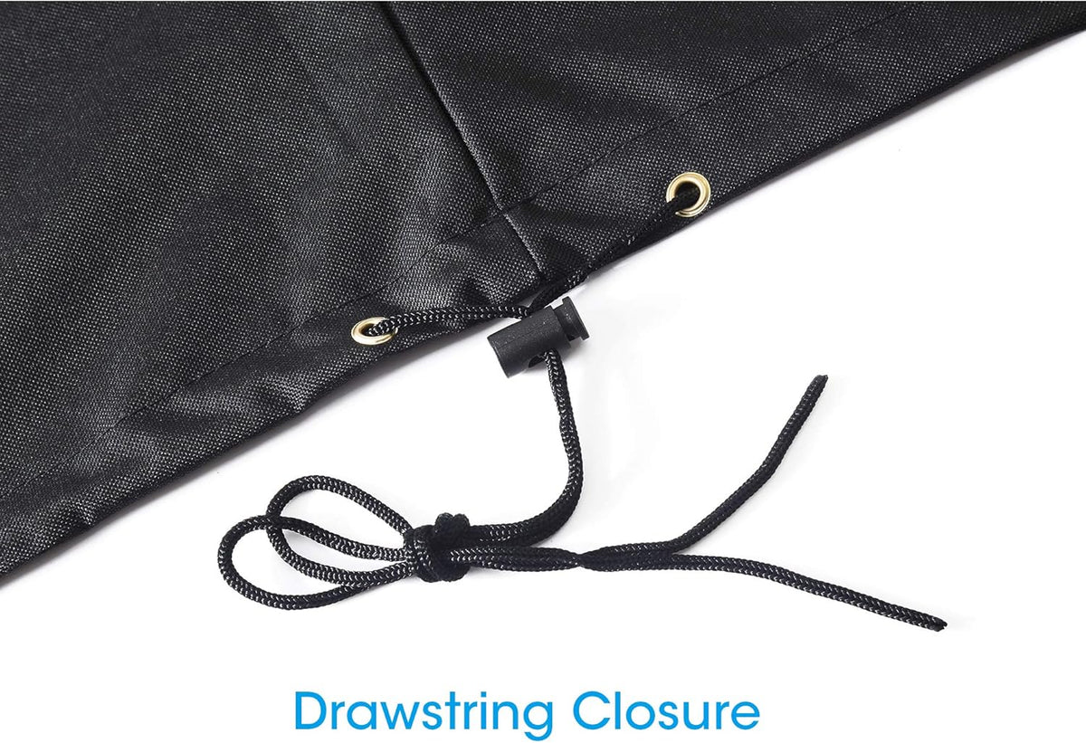 Waterproof Portable Grill Cover for Weber Q2000, Q200 Series and Baby Q Gas Grill Black - Flavour Fushion Cooking Shop