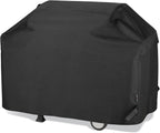 Outdoor Large Grill Cover All Weather Protection for Backyard BBQs, Black