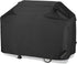 Outdoor Large Grill Cover All Weather Protection for Backyard BBQs, Black - Flavour Fushion Cooking Shop