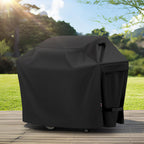 Outdoor Large Grill Cover All Weather Protection for Backyard BBQs, Black