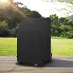 32 Inch Small Grill Cover, Heavy Duty Waterproof 2 Burner Gas BBQ Cover, Compatible with Weber