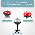 Waterproof Small Electric Grills, Weber 19.2" Diameter x 17.6" Height