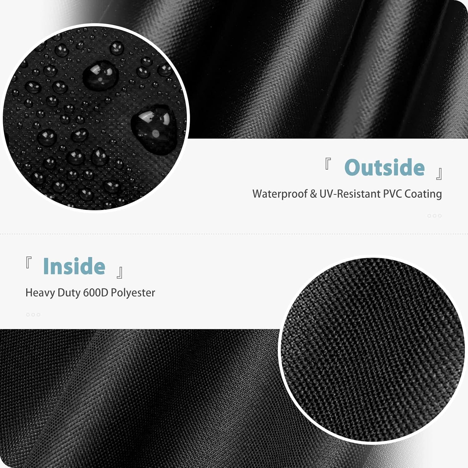 72 Inch Waterproof Cover for Outdoor Grills and Griddles - Compatible with Members Mark, Napoleon Prestige 500, Cuisinart Woodcreek 4-in-1 and More 5-6 Burner Models