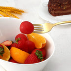 Gold Silverware Set, 20 Piece Golden Cutlery Set Service for 4, Stainless Steel