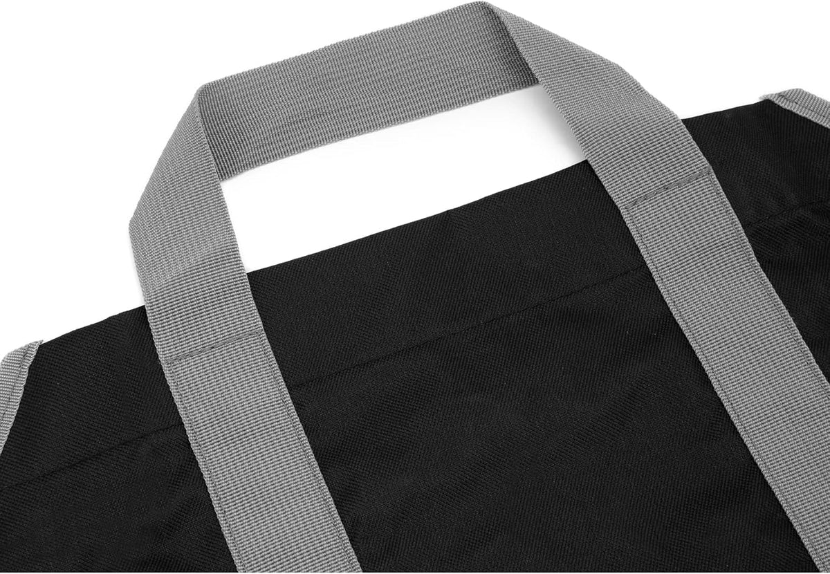 Canvas Firewood Carrier Bag, Durable Firepalce Log Tote with Handles for Wood Fire Stove, Outdoor Camping - Flavour Fushion Cooking Shop