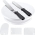11 Inch Cake Rotating Turntable with 2 Icing Spatula and 3 Icing Smoother, Cake Rotating (6 PCS) - Flavour Fushion Cooking Shop